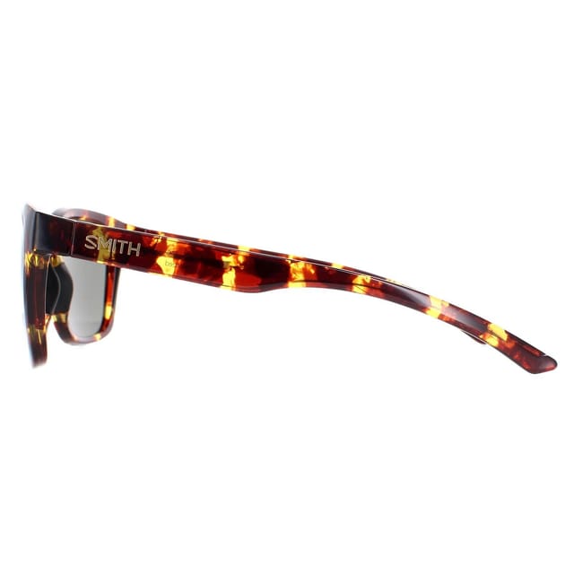 Smith Smith Men's Square Tortoise Green Polarized Founder Slim in Brown - 3