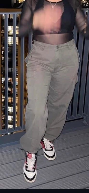 ASOS Design Khaki cargo pants