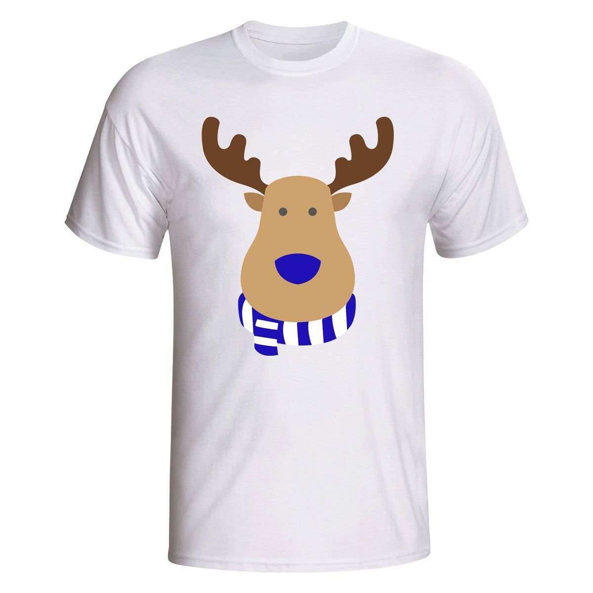 Tenerife Tenerife Men's Rudolph Supporters T‑shirt in White - 2