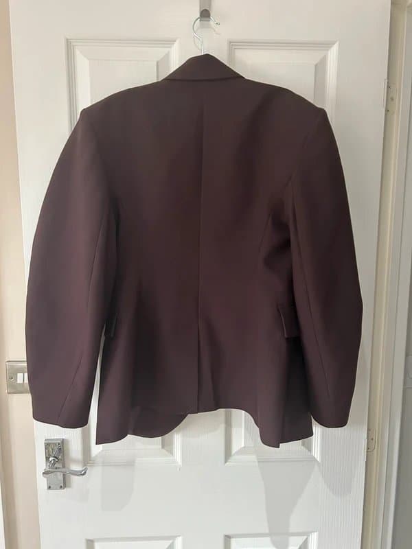 ASOS ASOS Brown cocoon sleeve double breasted blazer