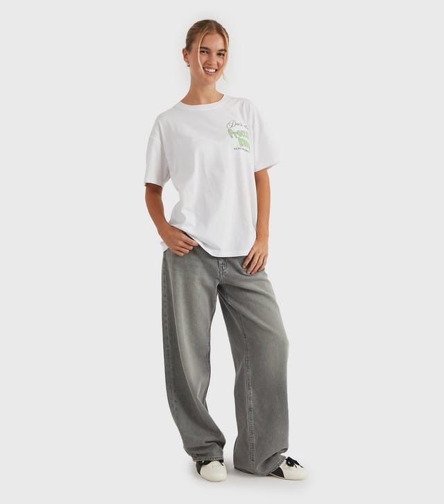 Skinnydip Women's White Does the Process Know T-Shirt Skinnydip New Look - 3