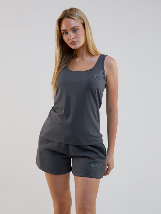 BCouture BCouture Women's 3-Pack Cotton Vests in Black - 2
