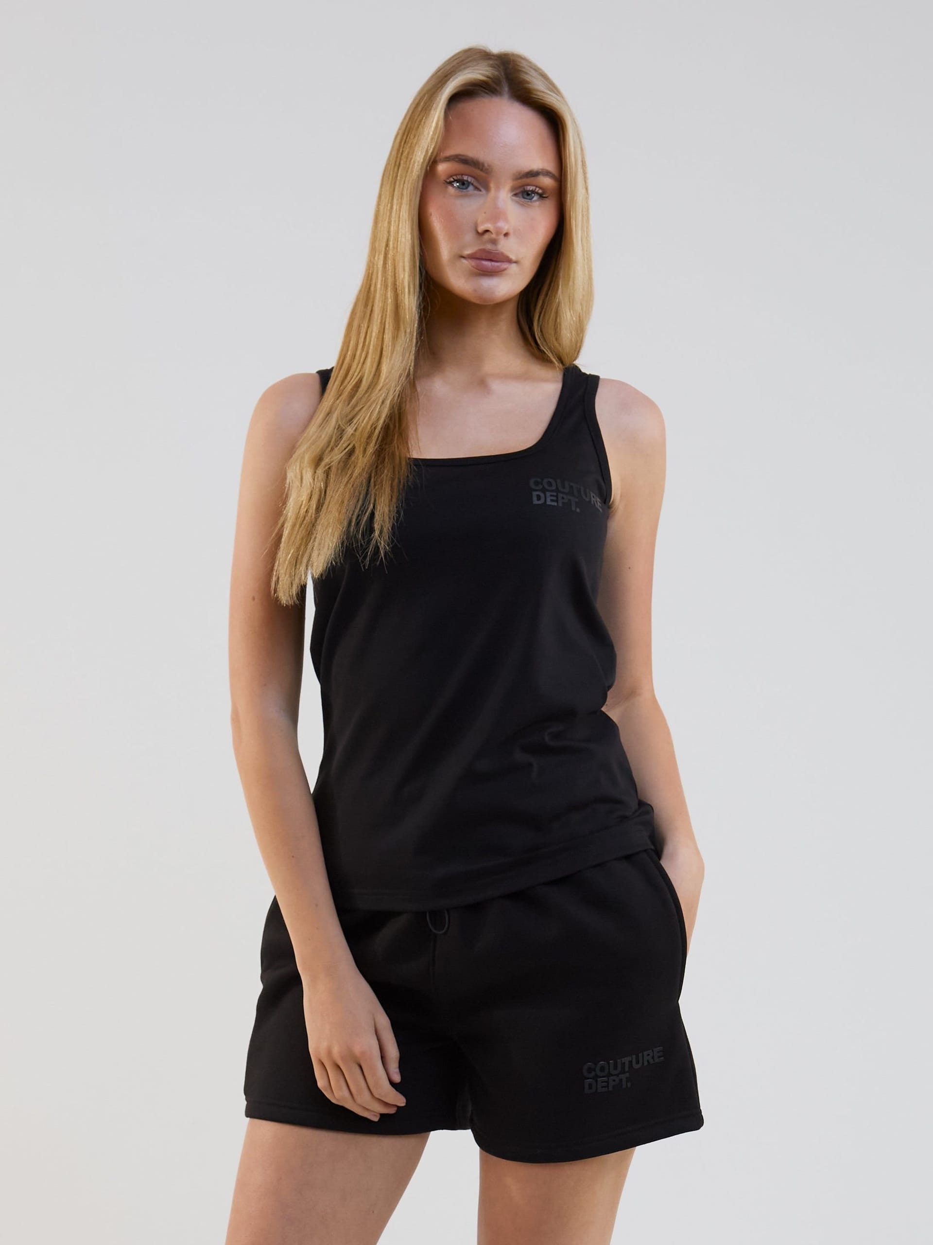 BCouture BCouture Women's 3-Pack Cotton Vests in Black - 4