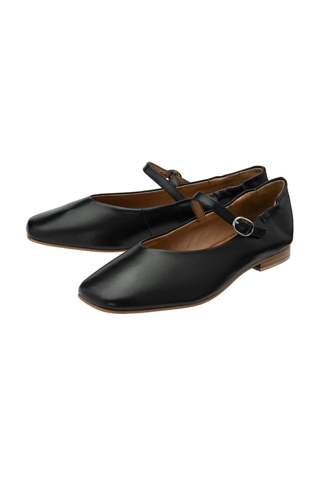 Ravel Ravel Women's 'Lanton' Leather Mule Sandals in Black - 2