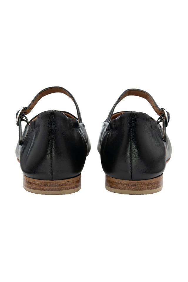 Ravel Ravel Women's 'Lanton' Leather Mule Sandals in Black - 3