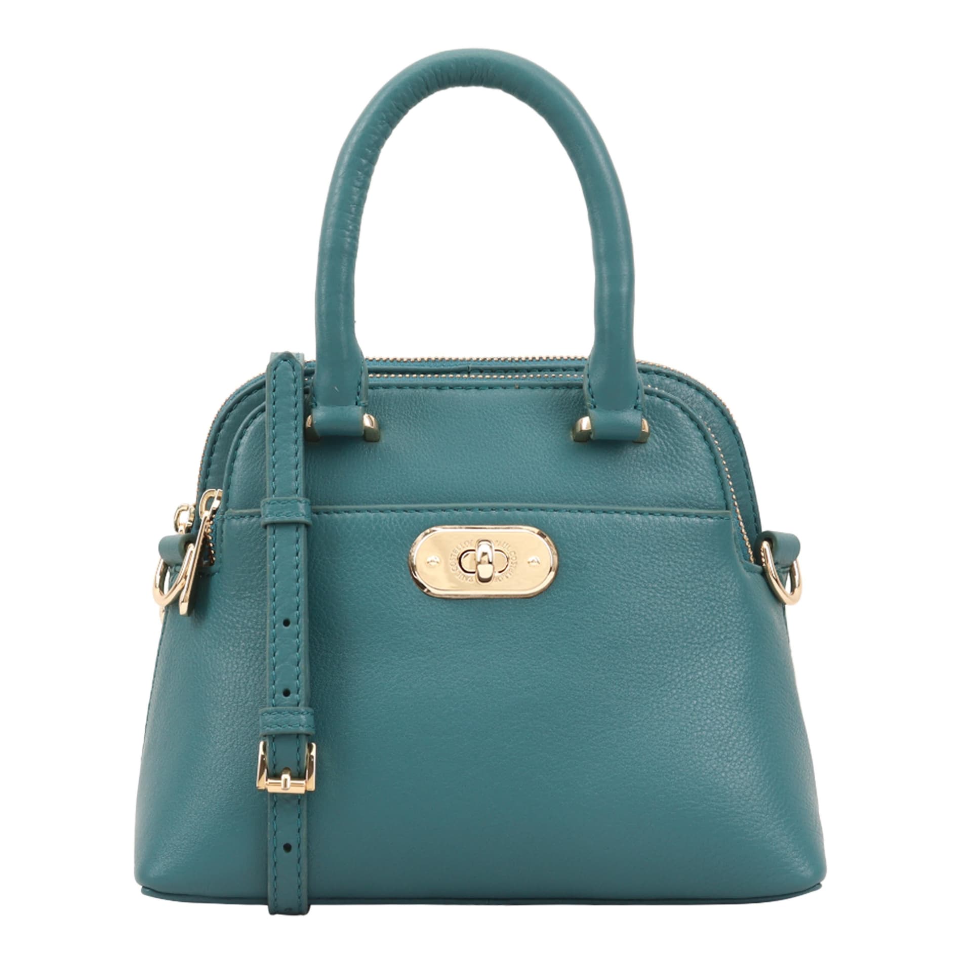 Paul Costelloe Paul Costelloe Teal Leather Multi Way Bag
