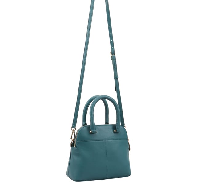 Paul Costelloe Paul Costelloe Women's Boina Leather Multi Way Bag in Teal - 2