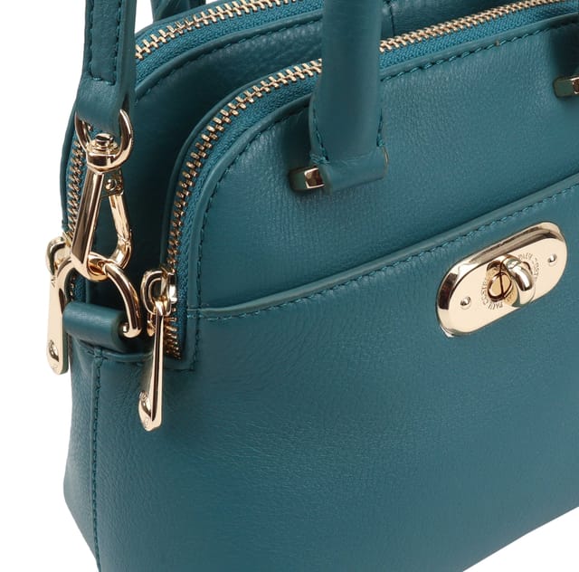 Paul Costelloe Paul Costelloe Women's Boina Leather Multi Way Bag in Teal - 3
