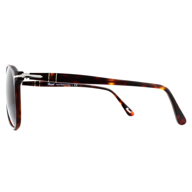 Persol Persol Men's Round Havana Grey Sunglasses in Brown - 3
