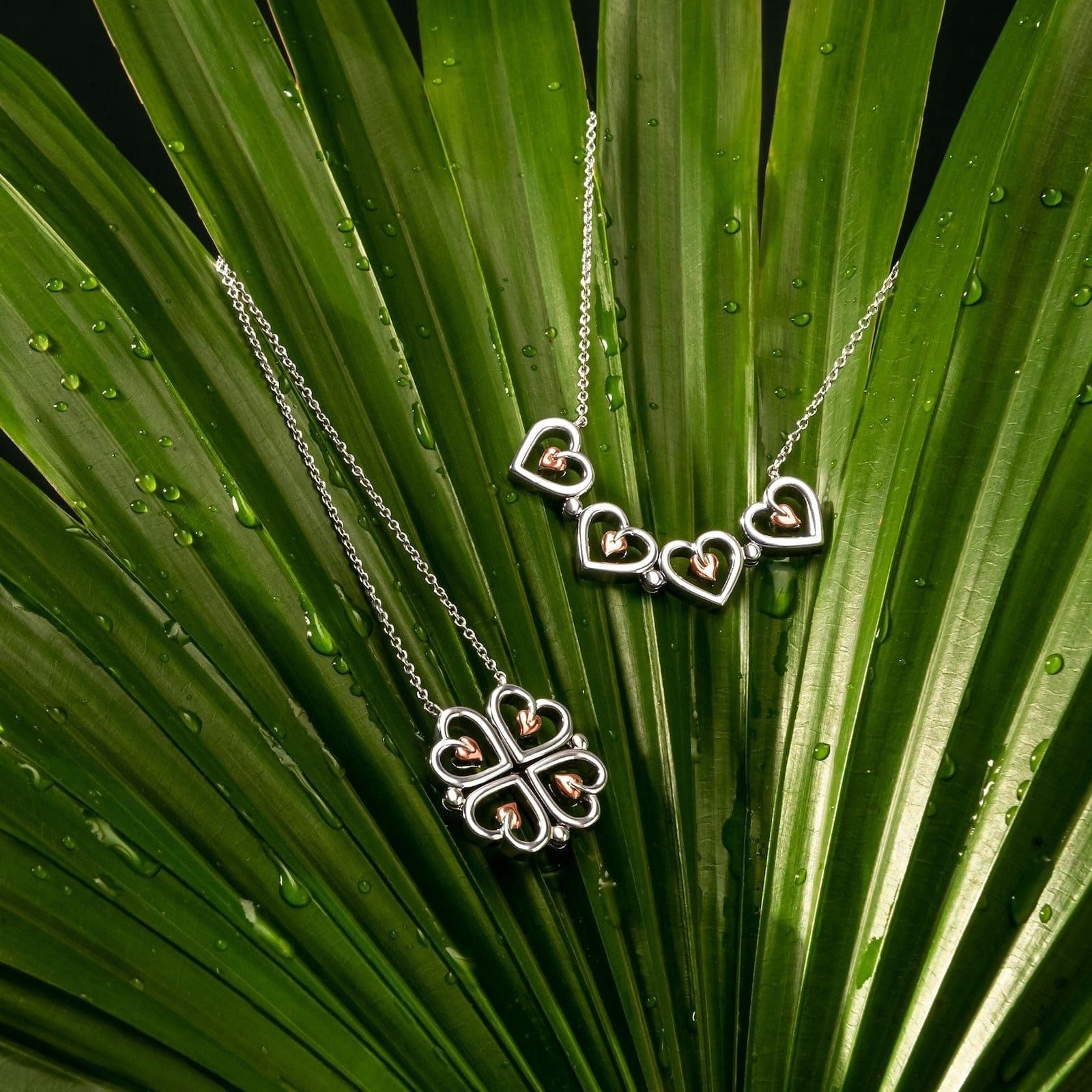 Clogau Clogau Women's Tree of Life Sterling Silver Heart Necklace in Metallics - 4