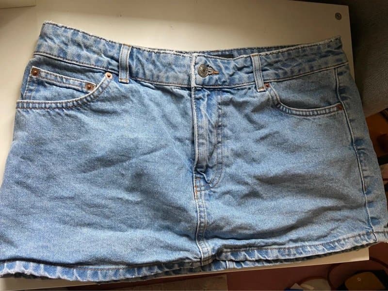 ASOS Denim mini skirt
