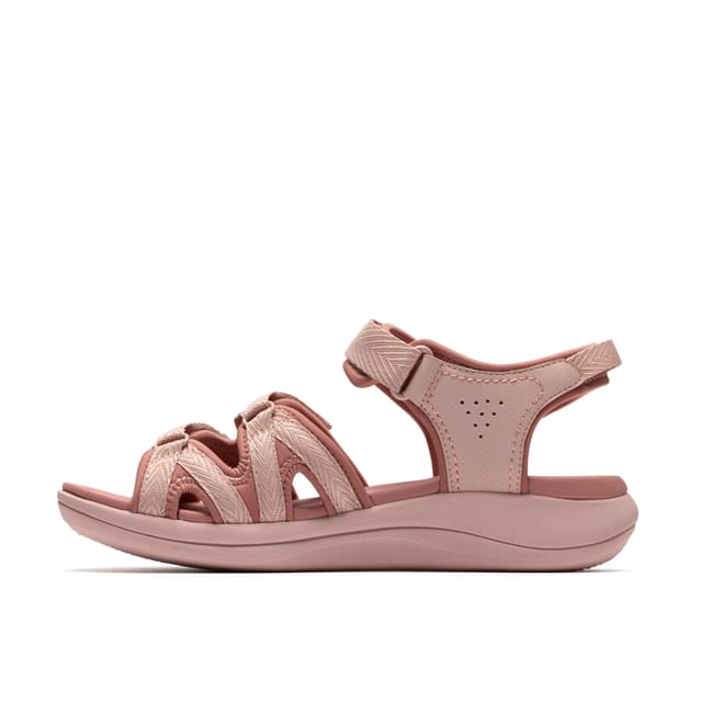 Clarks Clarks Women's Mira Madi Dusty Pink Strappy Sandals - 2
