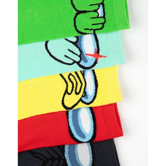 Among Us Among Us Men's Calf Socks Set of 5 | Boys Multicoloured | Official Merch - 2