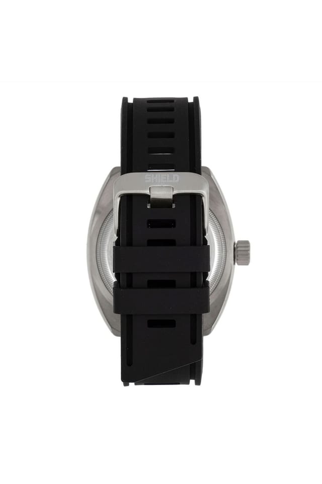 Shield Shield Dreyer Men's Diver Strap Watch in White - 2