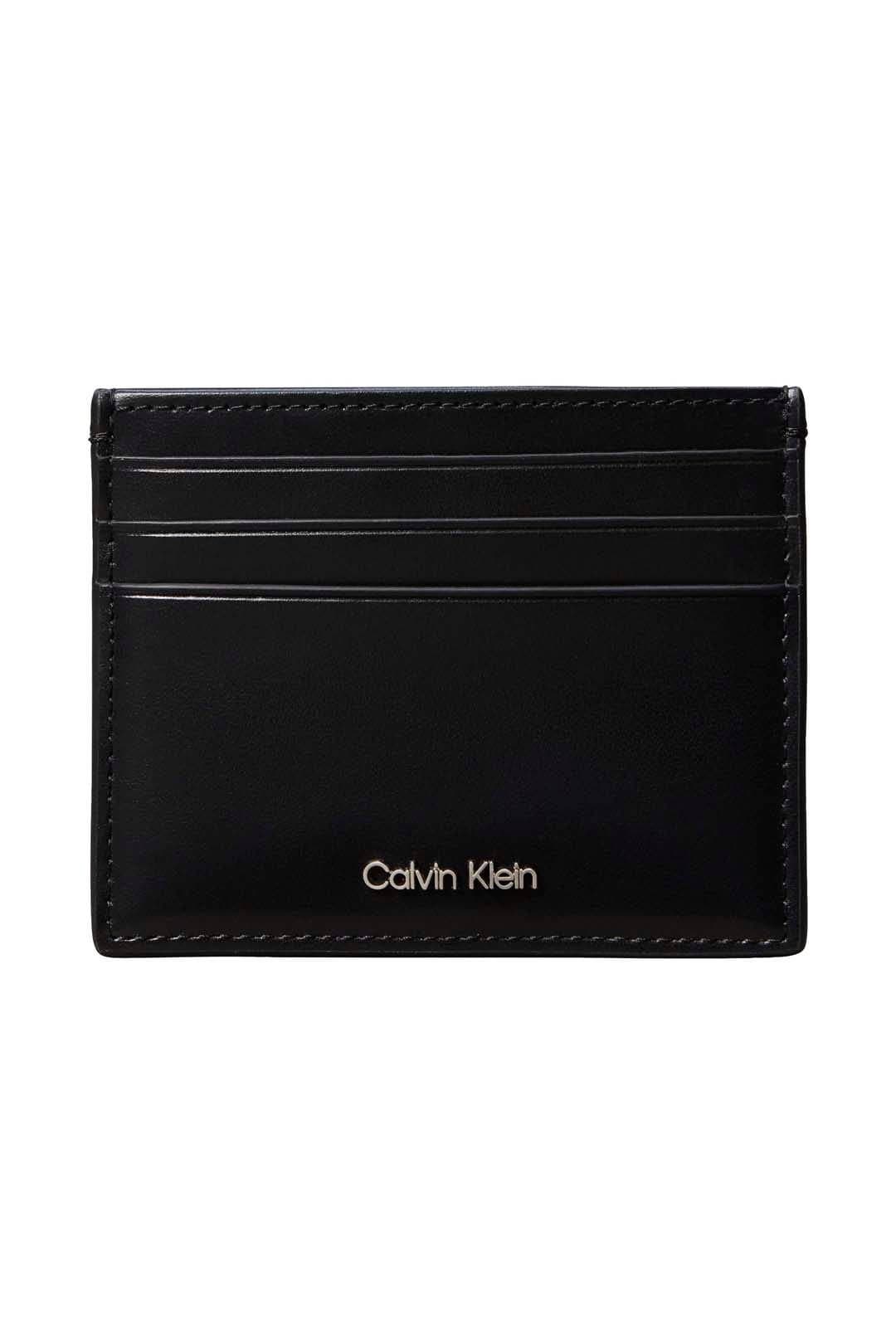 Calvin Klein Calvin Klein Men's Raised Cardholder Black