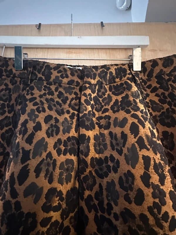Never Fully Dressed NFD leopard print trousers size 16
