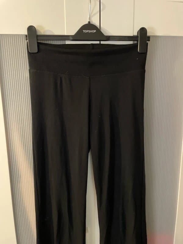 Bershka Bershka black stretchy flares size M