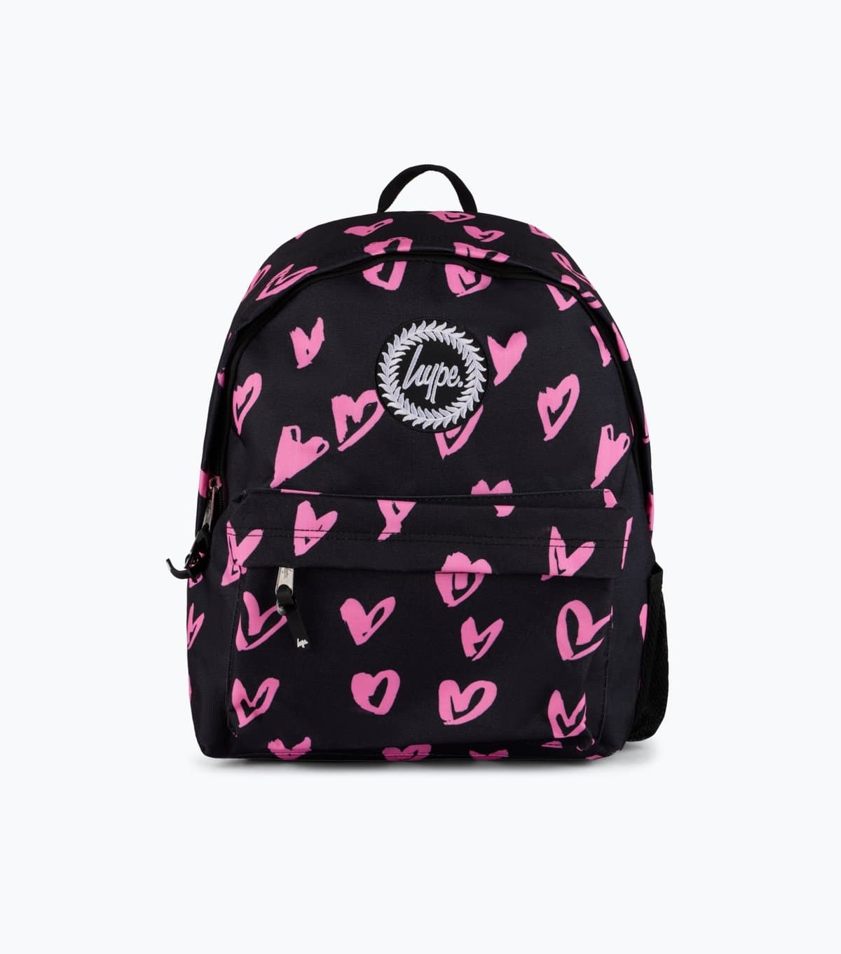 Hype HYPE Black Scribble Heart Print Backpack