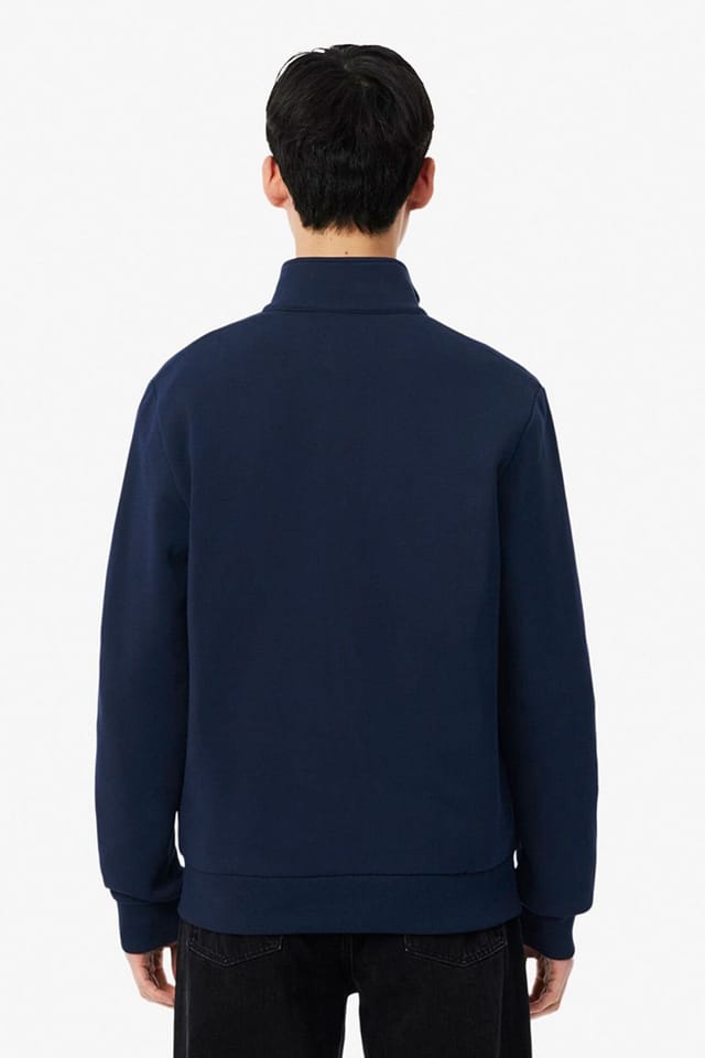 Lacoste Lacoste Men's Zip Up Sweatshirt Navy Blue - 3