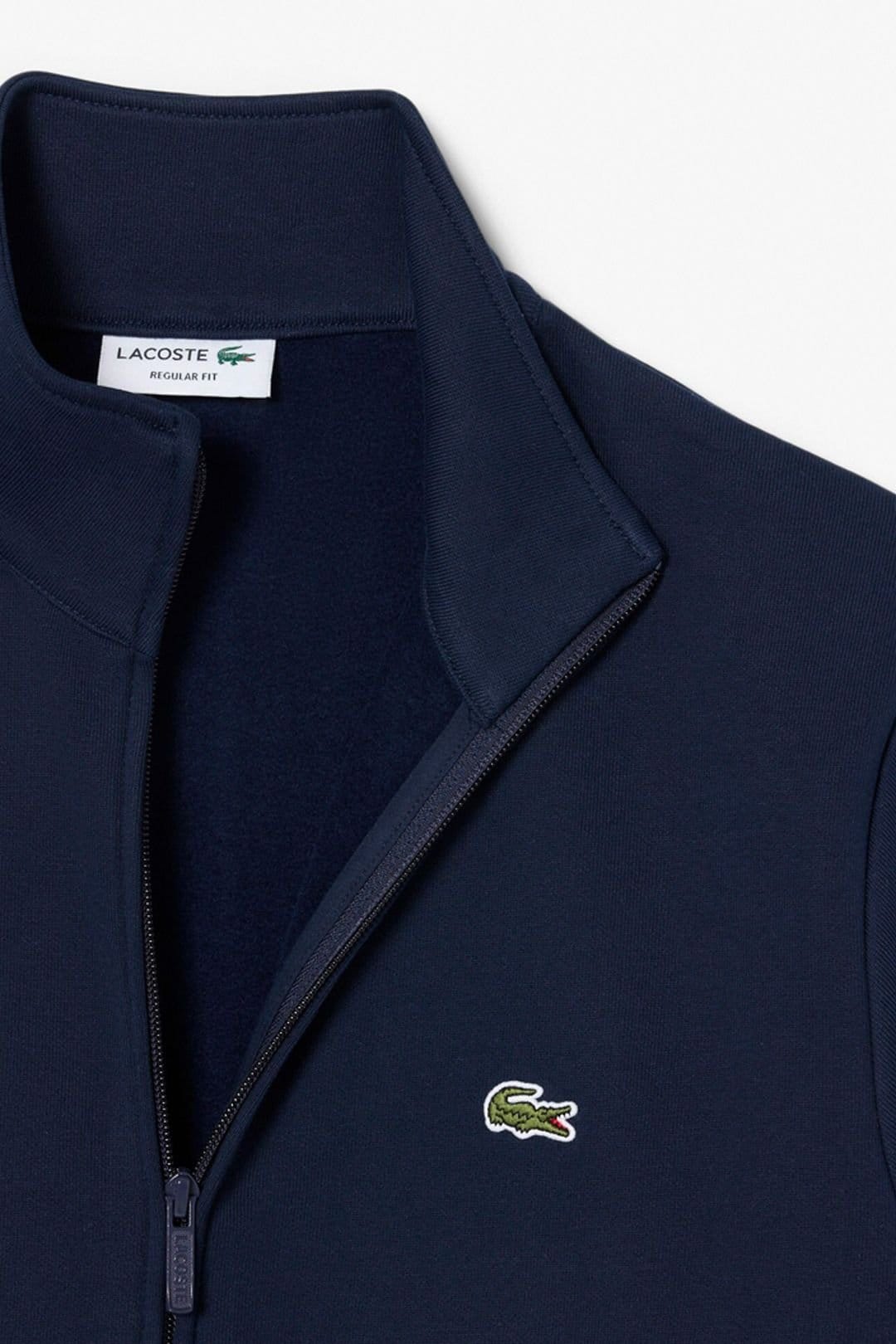 Lacoste Lacoste Men's Zip Up Sweatshirt Navy Blue - 4