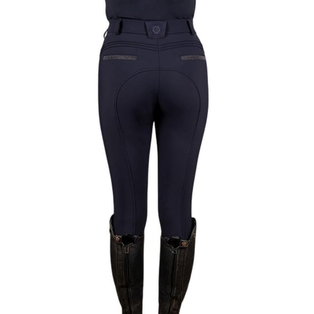 Coldstream Coldstream Women's Hamilton Sparkle Breeches in Navy - 2