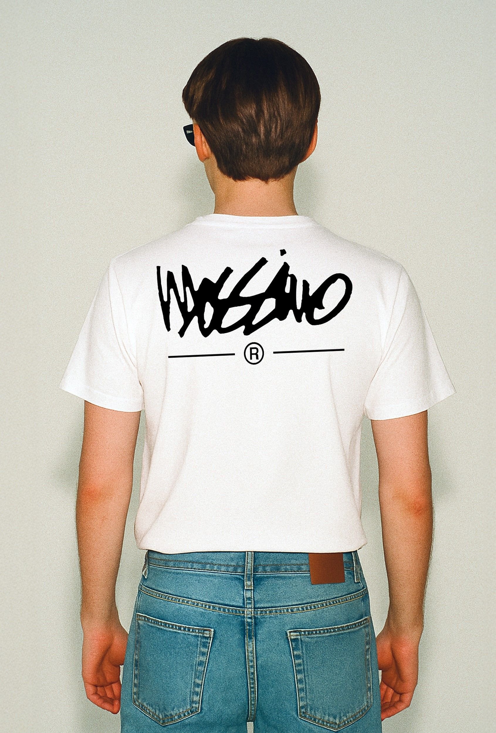 Mossimo Mossimo Men's Signature T-Shirt in White - 3