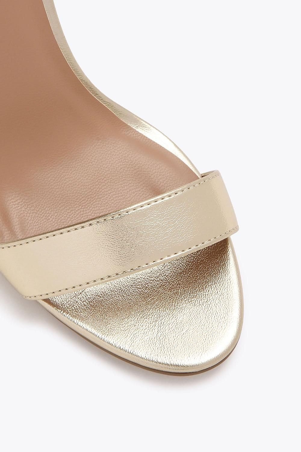 Carvela Carvela Women's 'Capo Block Heel' Heels in Gold - 4
