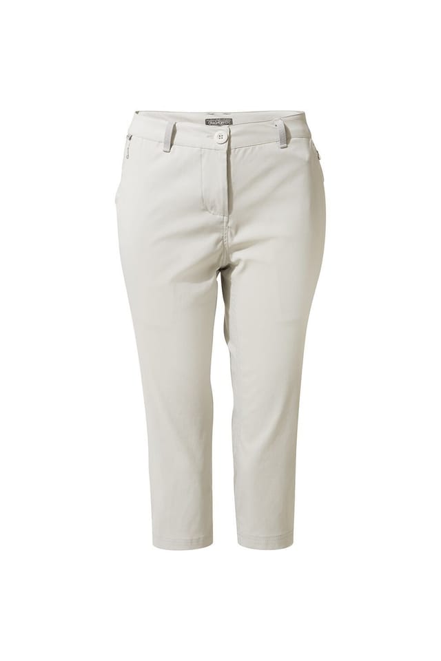 Craghoppers Craghoppers Women's Kiwi Pro II Classic Walking Trousers with Insect & UV Protection in Pale Grey - 3