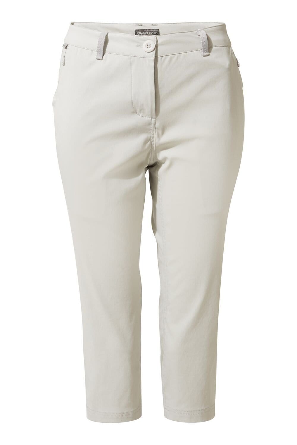 Craghoppers Craghoppers Women's Kiwi Pro II Classic Walking Trousers with Insect & UV Protection in Pale Grey - 4
