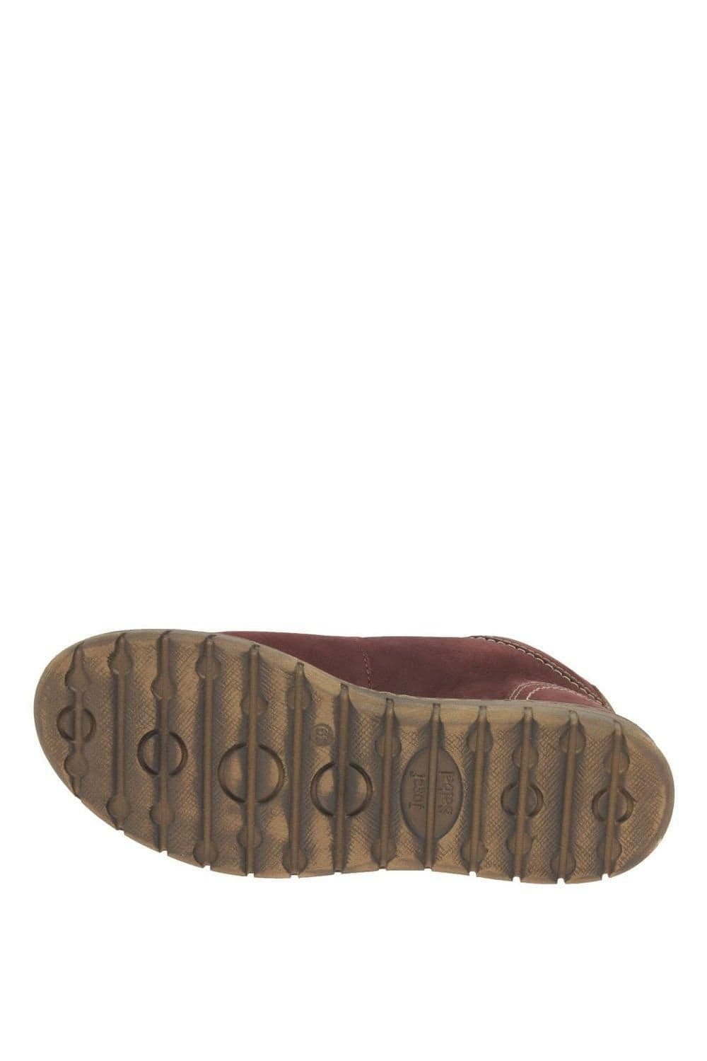 Josef Seibel Josef Seibel Women's 'Steffi 53' Casual Lace Up Ankle Boots in Maroon - 4