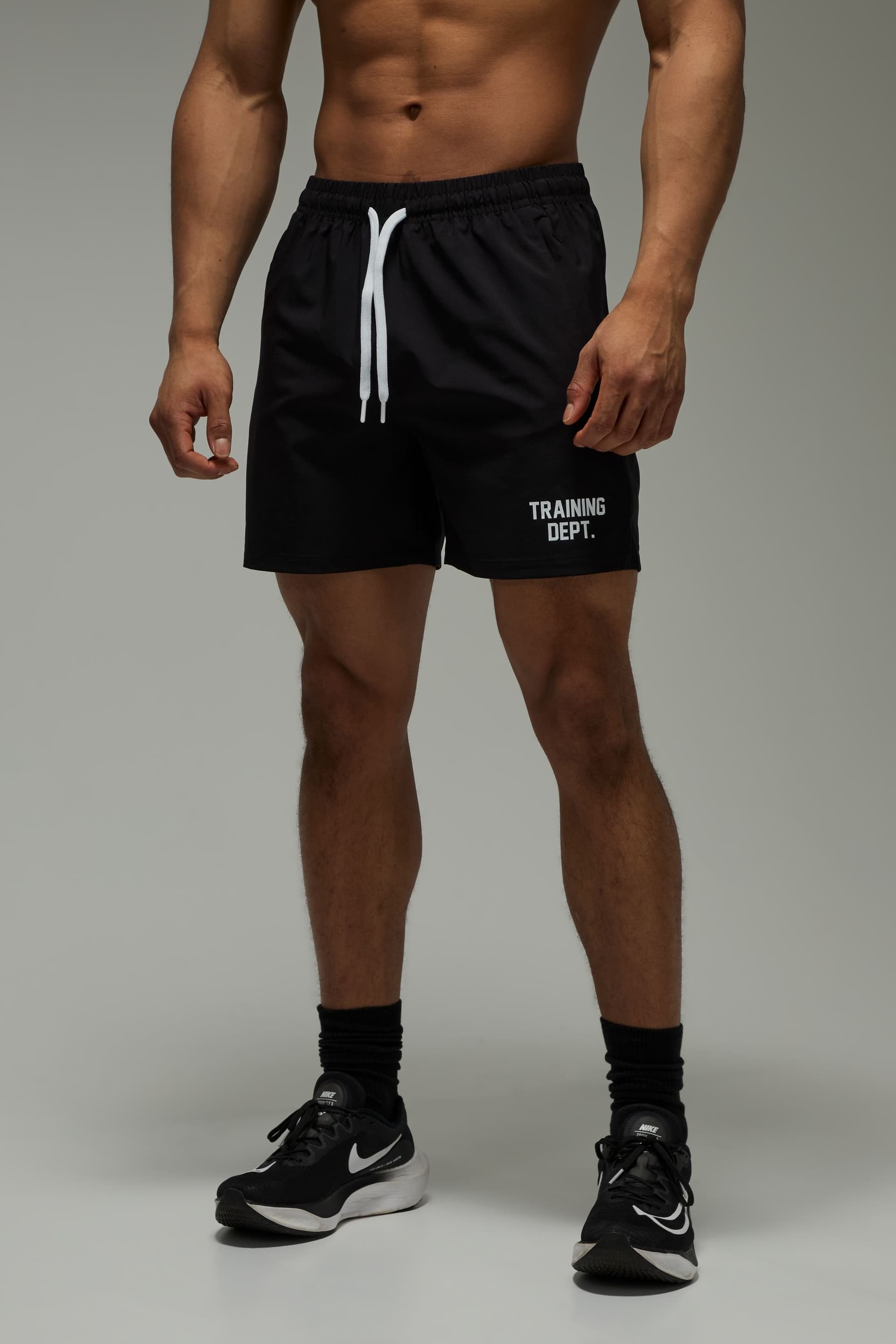 Training Dept. Training Dept. Men's Training Dept 5inch Stretch Woven Short in Black