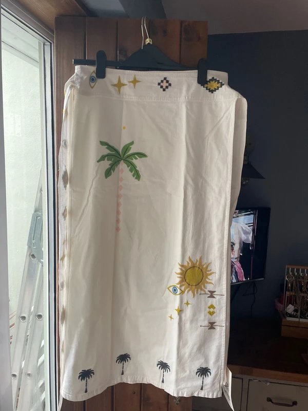 Never Fully Dressed Never fully dressed embroidered jaspre skirt size 14 - 1