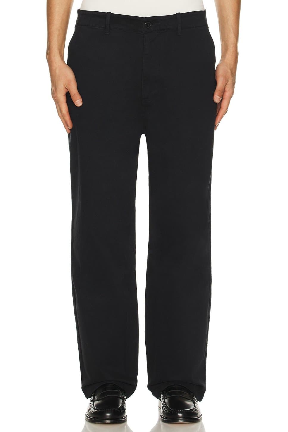 revolve Revolve Dark Navy Cotton Chino Pants