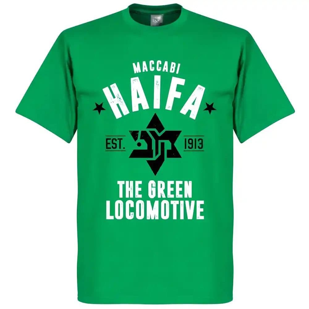 Maccabi Haifa Maccabi Haifa Men's Established T-Shirt in Green
