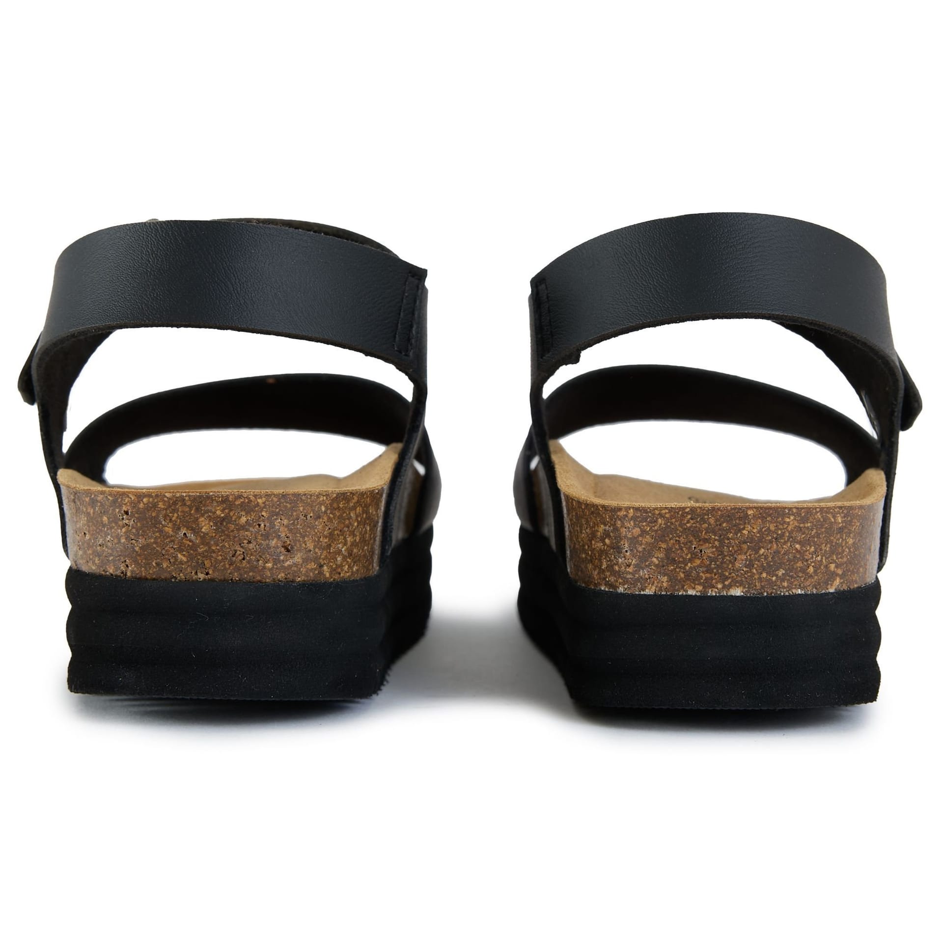 V.GAN V.GAN Women's Clove Comfort Footbed Sandals in Black - 4