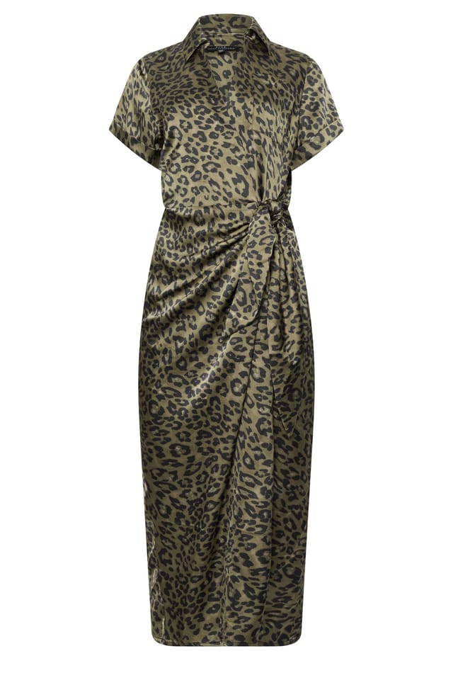 Star By Julien Macdonald Star by Julien Macdonald Women's Satin Maxi Dress in Light Khaki - 2