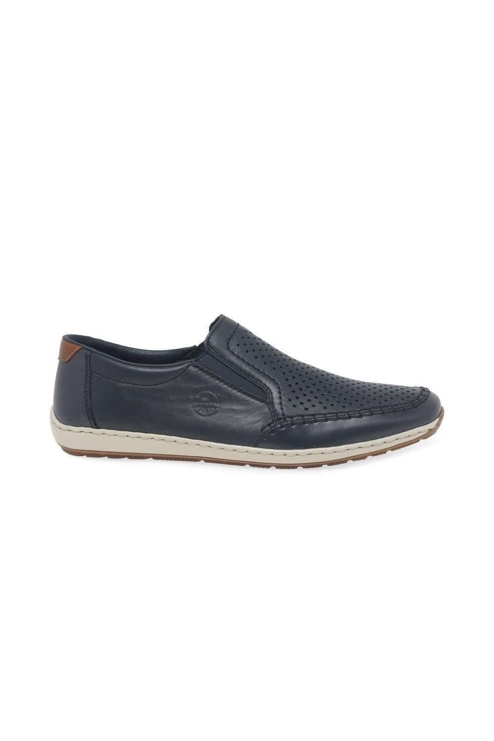 Rieker Rieker Men's 'Pronto' Slip On Shoes in Navy