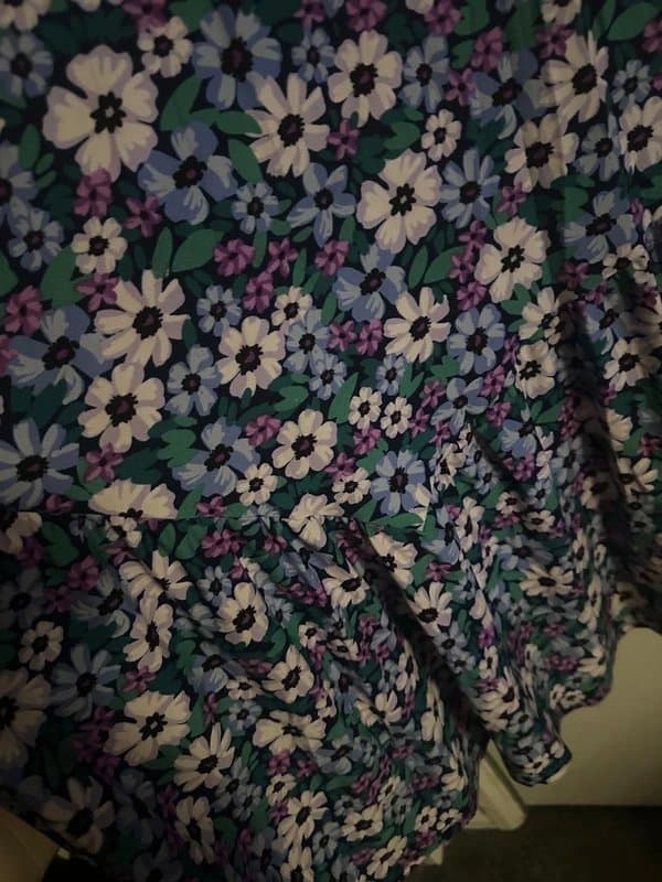 New Look New Look Floral Midi Dress – Size 12 – Blue/Purple – Worn Once or Twice