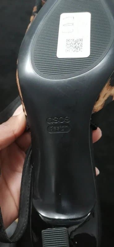 ASOS Asos leopard heel
