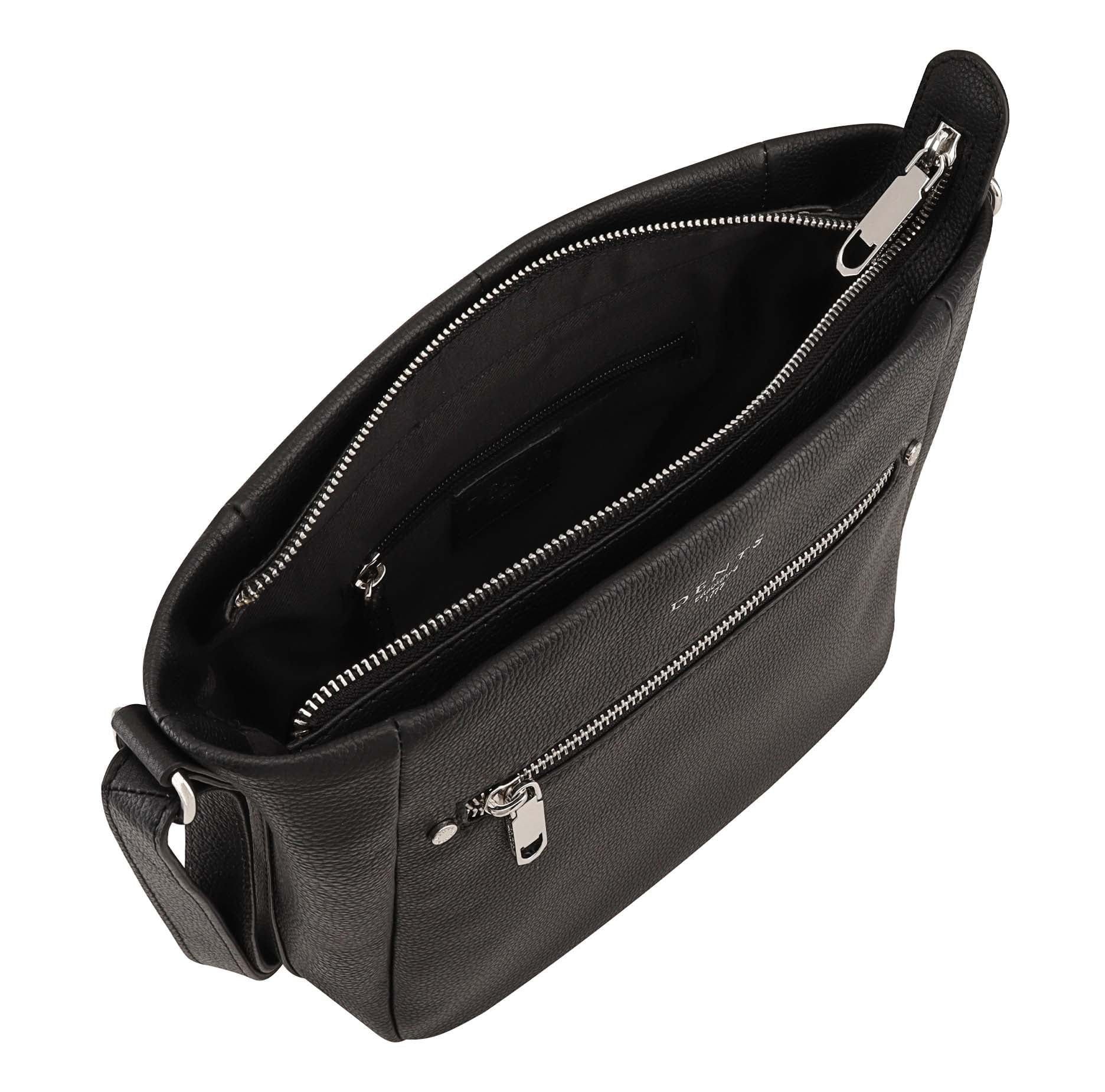 Dents Dents Women's Chester Leather Handbag in Black - 4