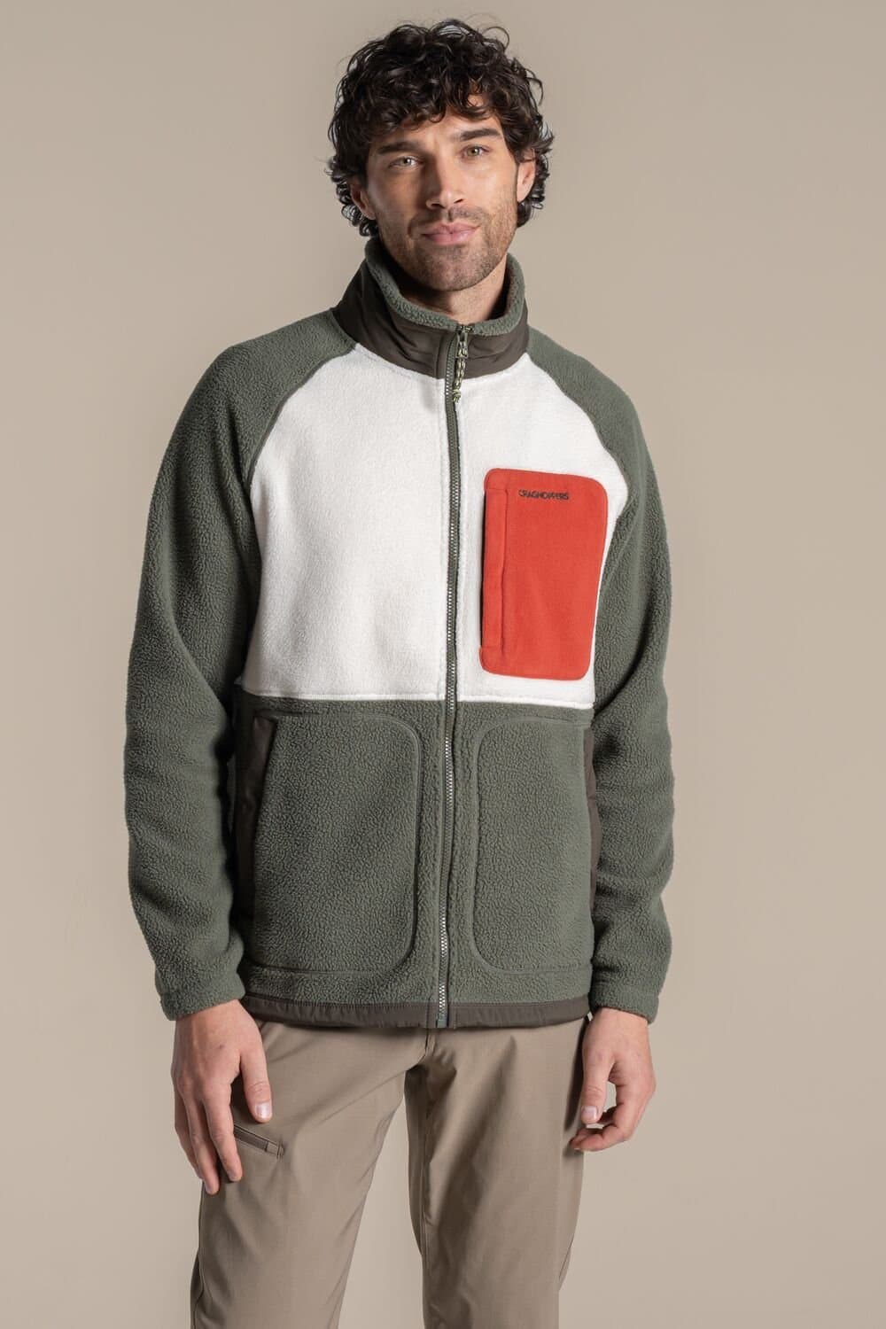 Craghoppers Craghoppers Men's Dades Fleece Jacket in Khaki