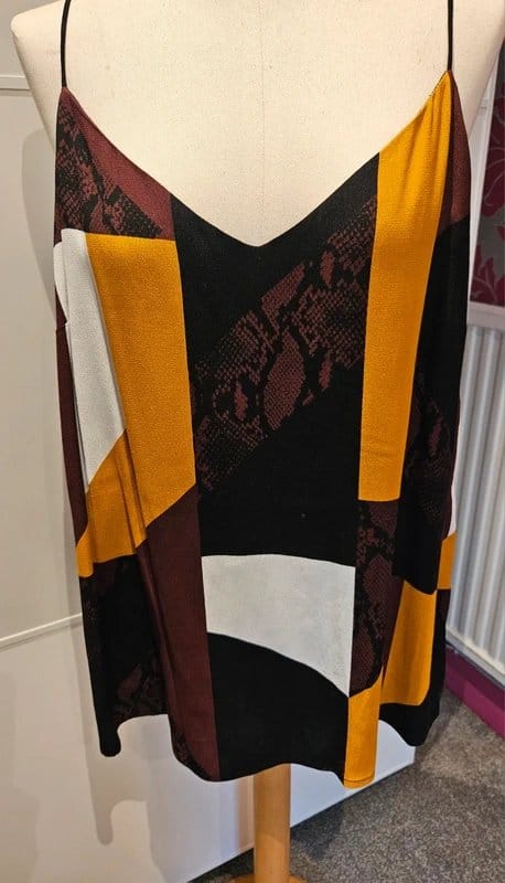 New Look Multi-Coloured Animal Print Cami