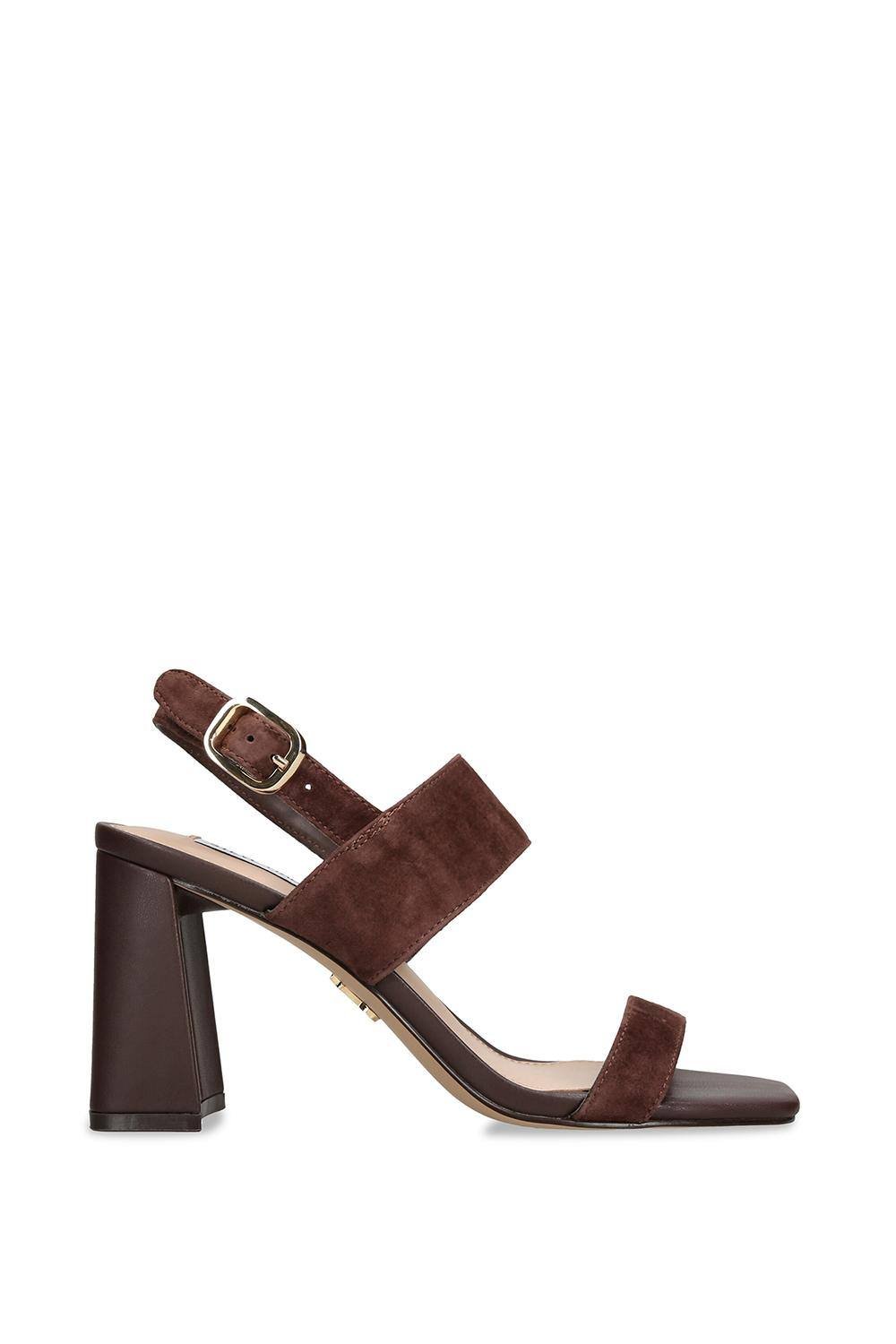 Steve Madden STEVE MADDEN Women's 'Wendie' Suede Heels in Dark Brown - 2
