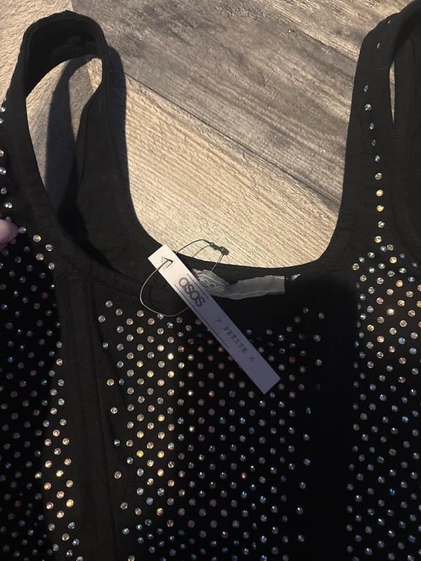 ASOS ASOS sequin corset top