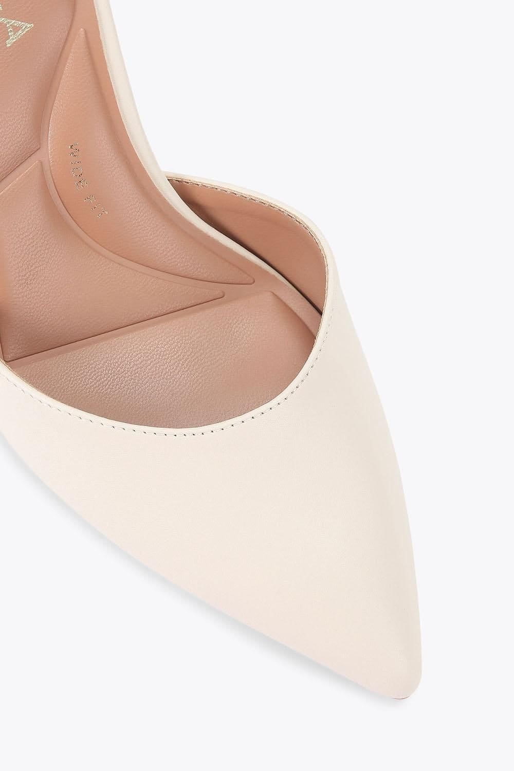 Carvela Carvela Women's 'Refined Court Wide Fit' Heels in Cream - 4