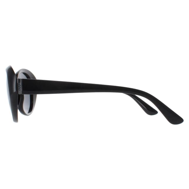 INVU INVU Women's Oval Black Grey Polarized B2022 - 3