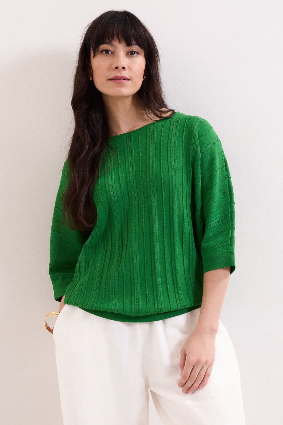 Phase Eight Phase Eight Emerald Rib Jumper for Women
