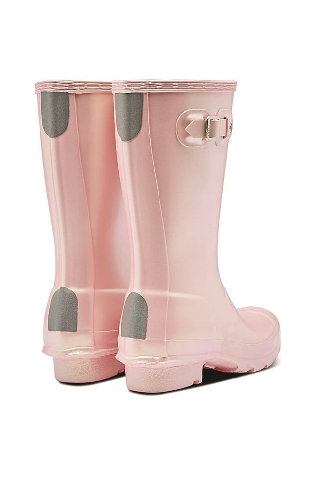 Hunter Hunter Men's Original Pearlised Wellington Boots in Pink - 2