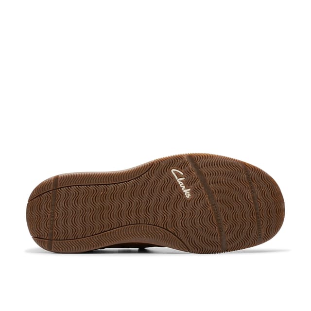 Clarks Clarks Men's Sailview Step Loafer Light Tan Nubuck Slip Ons, Boat Shoes in Brown - 3
