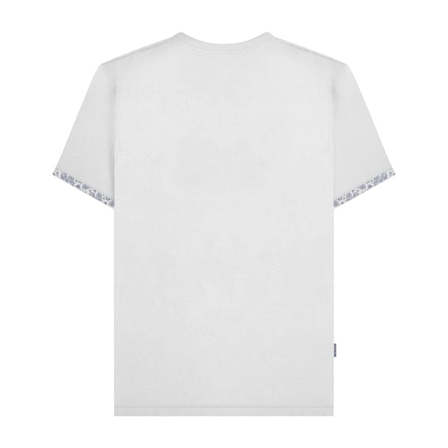 Lambretta Lambretta Men's SS25 Paisley Target T-Shirt in White - 2